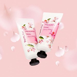 Farm Stay Pink Flower Blooming Hand Cream Cherry Blossom Крем для рук Цветущая вишня 100 гр
