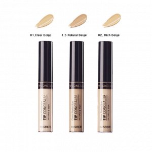 The Saem Cover Perfection Tip Concealer Жидкий косилер с кисточкой