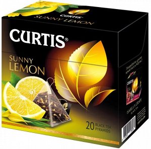 Curtis черный Curtis Sunny Lemon в пирамидках, 1.7*20пак