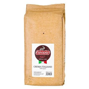 Кофе CARRARO CREMA ITALIANO 1 кг зерно