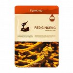 Тканевая маска с экстрактом красного женьшеня Visible Difference Mask Sheet Red Ginseng