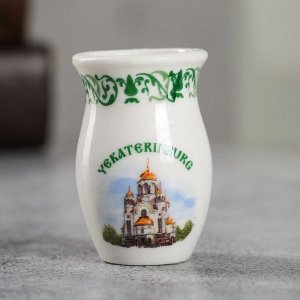 Сувенир для зубочисток в форме кувшина «Екатеринбург»