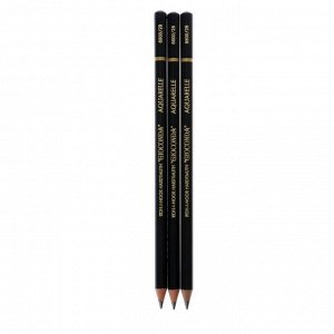 Набор карандашей графитовых акварельных 3 штуки, Koh-I-Noor GIOCONDA 8800 2В (2474624)