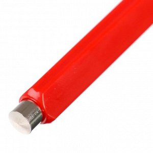 Карандаш цанговый 5.6 мм Koh-I-Noor 5347 Versatil, металлические детали, красный пластиковый корпус