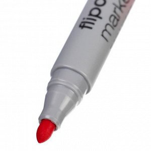 Набор маркеров для флипчарта 4 цвета, 2,5 мм Koh-I-Noor 1405/4, круглые, пластиковая упаковка, европодвес