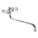 Смеситель для ванны RMS SL119-143, двухвентильный, хром