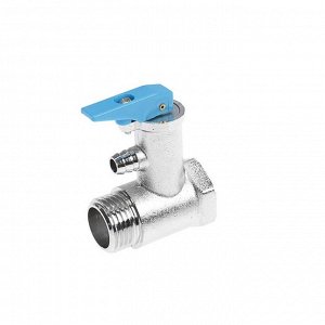 Клапан предохранительный для водонагревателя "СТМ", 1/2", 6 бар, со сбросным крючком