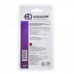 Анаэробный клей-герметик AQUALINK "Высокопрочный", 30 г, блистер