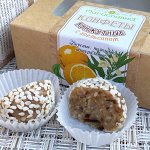 &quot;КУНЖУТНЫЕ С АПЕЛЬСИНОМ&quot;, КОНФЕТЫ РУЧНОЙ РАБОТЫ