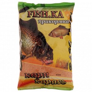 Прикормка Fishka карп/карась BASE MiX, 700 г