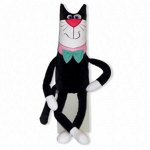 Антистрессовая игрушка "Кот Джентельмен" 2 черный