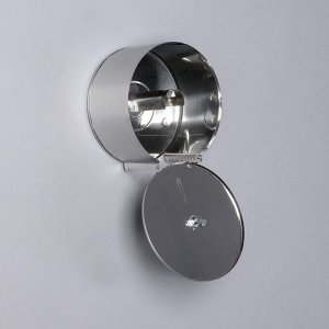Диспенсер для туалетной бумаги «Практик мини», втулка 4 см, нержавеющая сталь