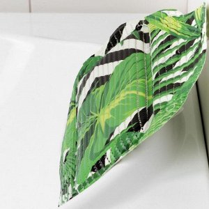 Подушка для ванны с присосками «Релакс», 33?33 см, цвет МИКС
