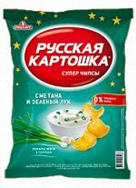 Чипсы карт &quot;Русская картошка&quot; Сметана и лук