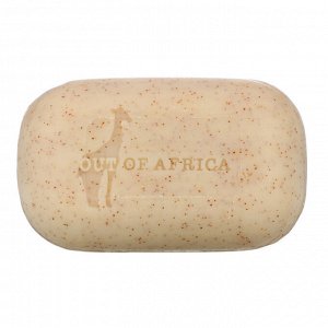 Out of Africa, Shea Butter Bar Soap, Apricot Exfoliating Bar, 4 oz (120 g)