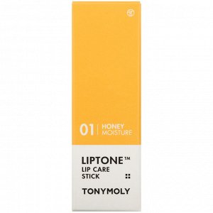Tony Moly, Liptone, Lip Care Stick, 01 Honey Moisture, 0.11 oz (3.3 g)