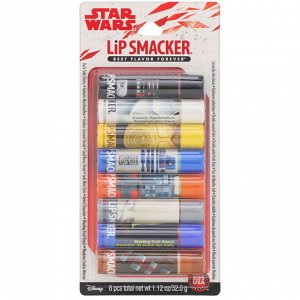 Lip Smacker, Набор бальзамов для губ Star Wars, Lip Balm Party Pack, 8 штук