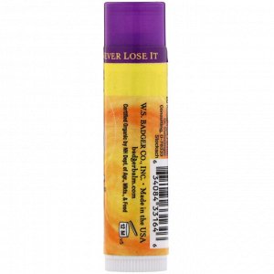 Badger Company, Lip Balm, Lavender & Orange, .15 oz (4.2 g)