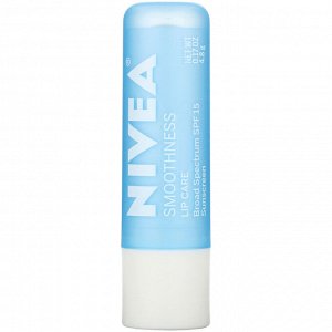 Nivea, Lip Care, SPF 15, Smoothness, 0.17 oz (4.8 g)