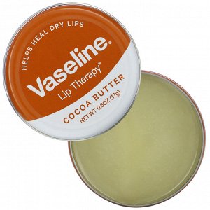 Vaseline, Lip Therapy, Cocoa Butter, 0.6 oz (17 g)