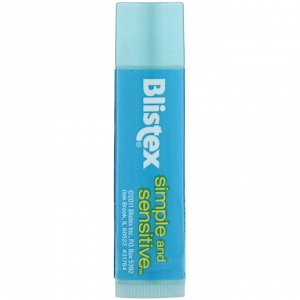 Blistex, Simple and Sensitive, Lip Moisturizer, 0.15 oz (4.25 g)