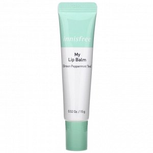 Innisfree, My Lip Balm, Green Peppermint Tea, 0.52 oz (15 g)