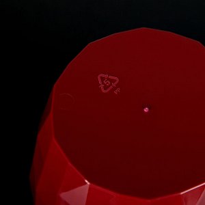Кашпо Ruby «Каскад», 1 л, цвет бордовый