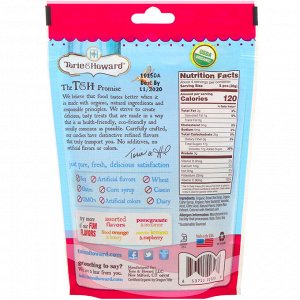 Torie & Howard, Organic Candy Chews, Original Chewie Fruities, Pomegranate & Nectarine, 4 oz (113.40 g)