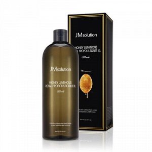 JM Solution Honey Luminous Royal Propolis Toner XL Тонер для лица с экстрактом прополиса 600мл