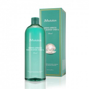 JM Solution Marine Luminous Pearl Deep Moisture Toner XL Тонер для увлажнения и упругости с морским комплексом 600мл