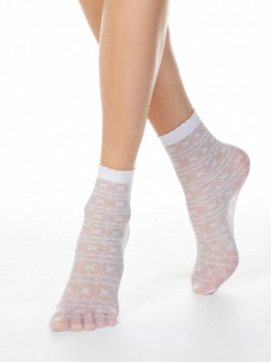 Тонкие носки FANTASY с ажурным рисунком