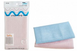 SUNG BO Мочалка д/душа "Pure Shower Towel "  №066 (28х100см) средней жесткости /нейлон, хлопок /