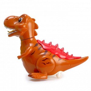 Динозавр «Дракончик» работает от батареек, световые и звуковые эффекты, цвета МИКС