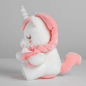 Мягкая игрушка «Единорог», 22 см, цвет розовый