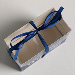 Коробка на 2 капкейка «Особенный подарок», 16 х 8 х 10 см