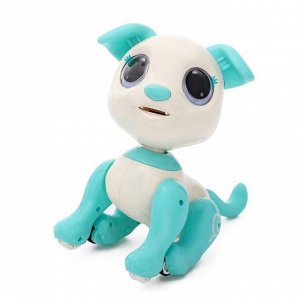 Робот-собака «Питомец: Щенок», световые и звуковые эффекты, цвет бирюзовый
