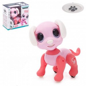 Робот-собака «Питомец: Щенок», световые и звуковые эффекты, цвет розовый