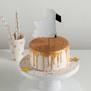 Топпер на торт «один годик», 16х11 см