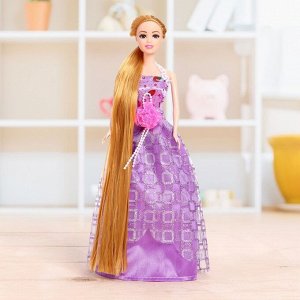 Кукла модель «Ксения» в платье, МИКС