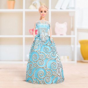 Кукла модель «Ксения» в платье, МИКС