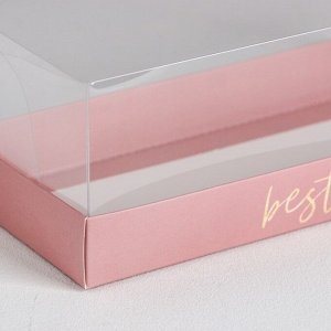 Коробка для десерта «Best wishes», 26, 2 х 8 х 9,7 см