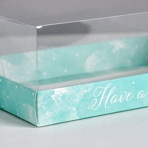Коробка для десерта «Have a nice day», 22 х 8 х 13,5 см