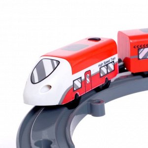 Железная дорога «Город», световые и звуковые эффекты, работает от батареек