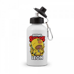 Бутылка спортивная «BRAWL STARS SALLY LEON»