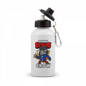 Бутылка спортивная«BRAWL STARS CROW»