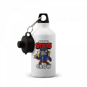 Бутылка спортивная«BRAWL STARS CROW»