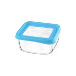 &quot;Bormioli&quot; Frigoverre Fun Blue&quot; Контейнер стекло 0,75л квад 15см 387870MQ6321990 ВЭД
