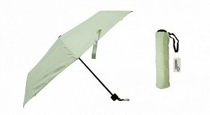 "Simple" Зонт женский, 3 слож., механический, светло-зеленый TU308 С13 ВЭД