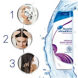 HEAD & SHOULDERS Шампунь против перхоти Объем от самых корней 400мл