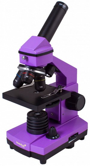 (RU) Микроскоп Levenhuk Rainbow 2L PLUS Amethyst\Аметист
